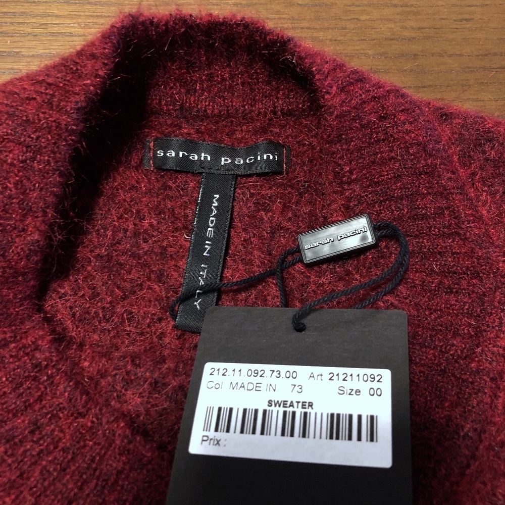 NWT Sarah Pacini Sweater - Picture 10 of 11